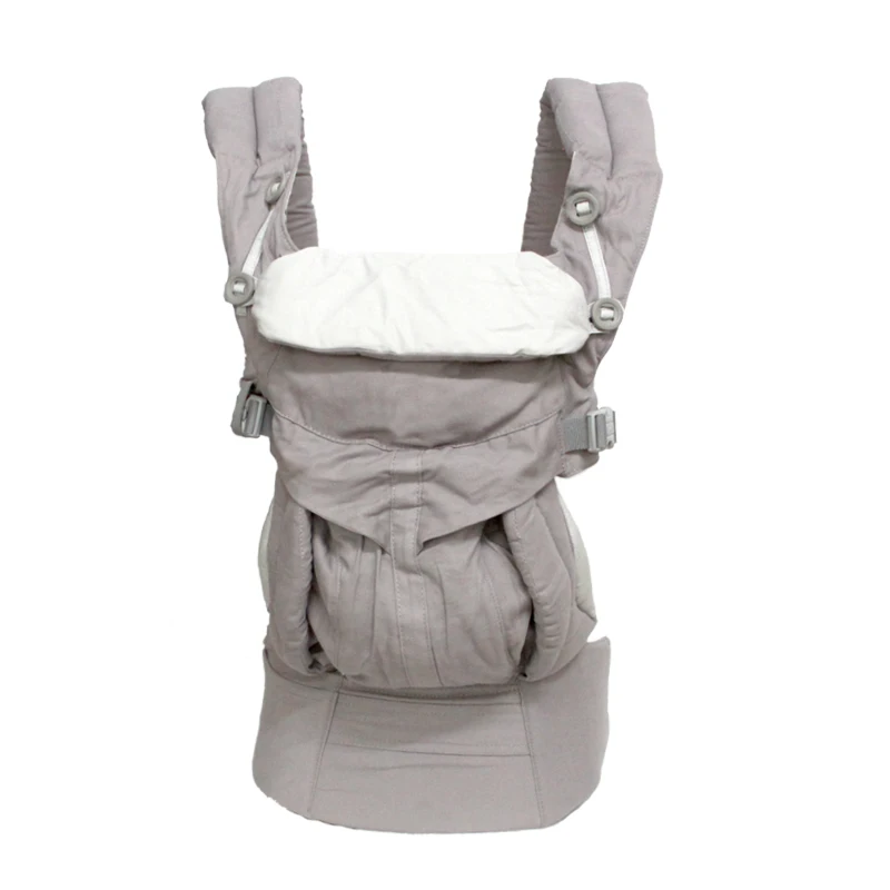 Omni Ergonomic Organic Cotton Baby Carrier Portable Multifunctional kid carriage wrap Adjustable Four Position Baby Sling