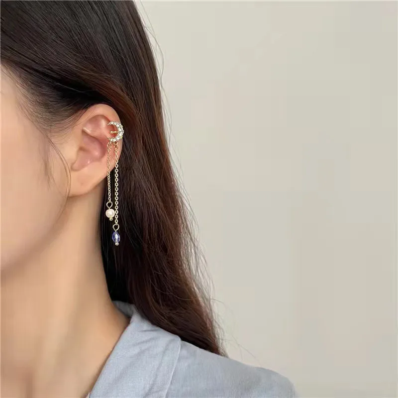 Новый ассортимент модных необычных зажимов для ушей женщин милые романтичные