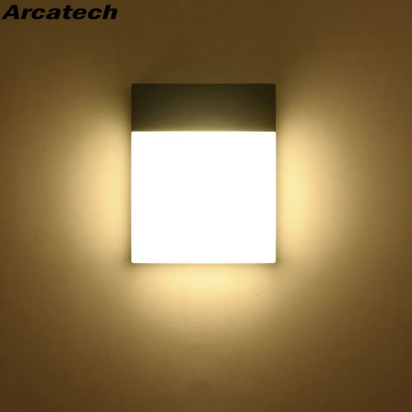 Светодиодная уличная настенная лампа современсветодиодный светодиодный