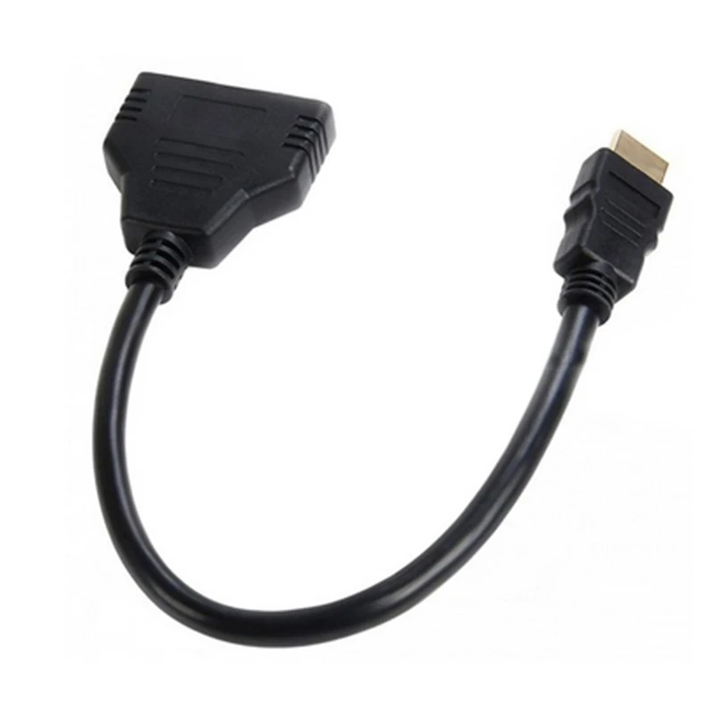 Переходник для кабеля штырь гнездо адаптер HDMI совместимый удлинитель провод