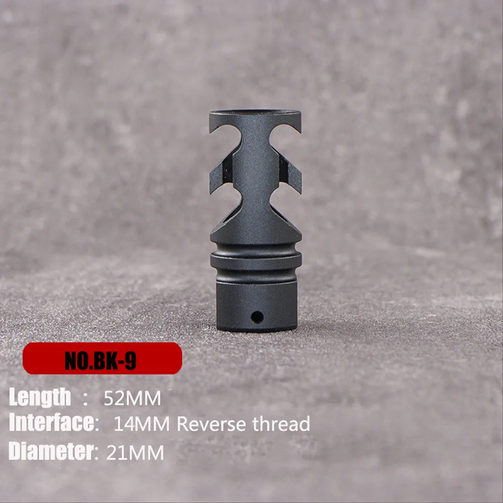 Paintball Airsoft M4 CCW 14MM Reverse Thread Gel Blaster Tube Universal Adapter Barrel Extension Flame Hat Fire-breathing Pig | Спорт и