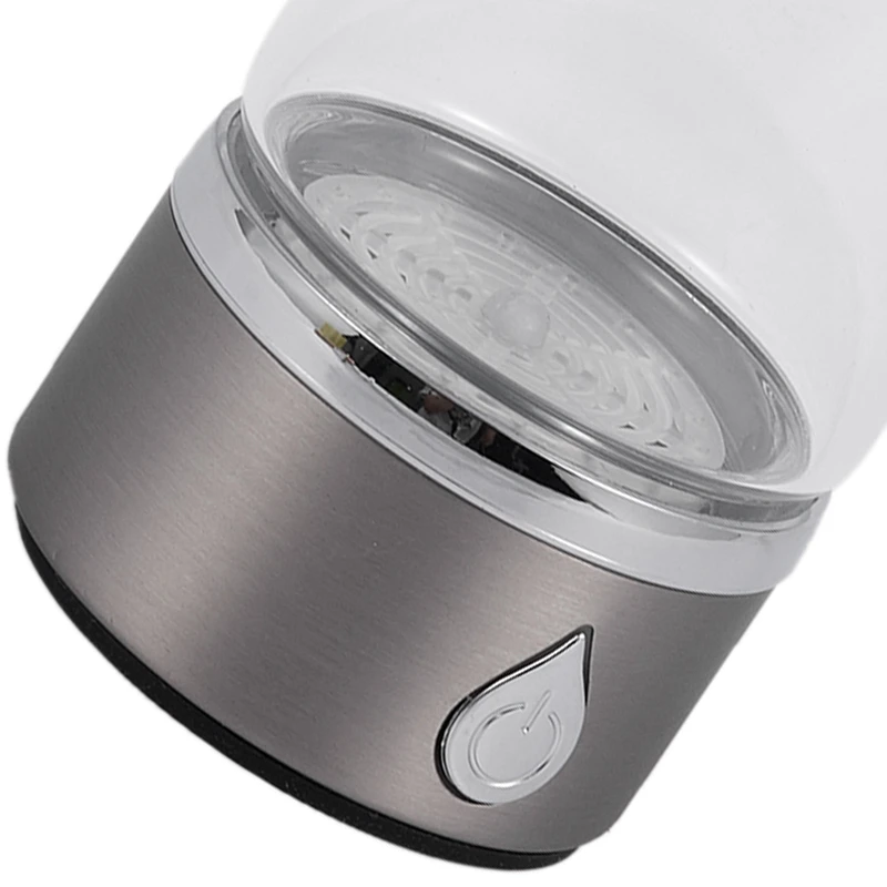 

600Ml Portable Hydrogen Generator Water Filter Ionizer Pure H2 Pem Rich Hydrogen Alkaline Bottle Electrolysis Drink Hydrogen