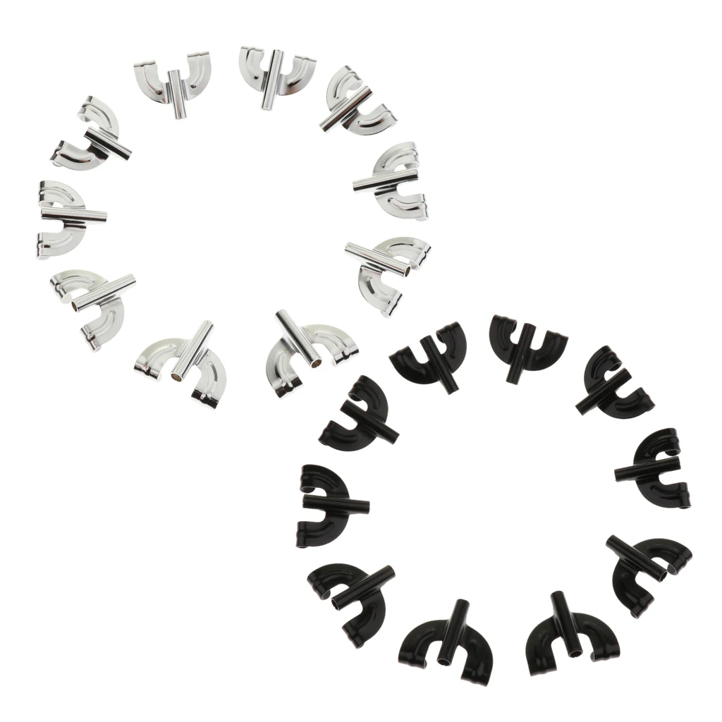 

10pcs High Quality Iron Bass Drum Claw Hook for Bass Drum Parts Accessories Silver/Black