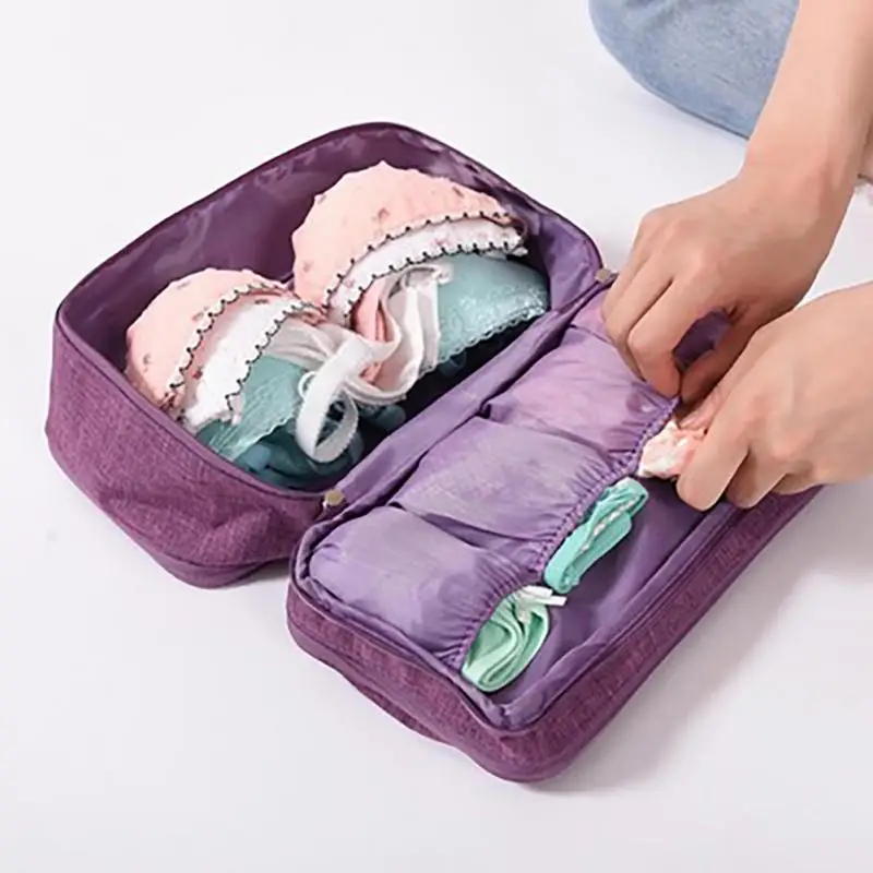 

Women Portable Sanitary Napkin Storage Bag Cotton Travel Makeup Storage Bag Literary Zipper Coin Purse Sundries Storage