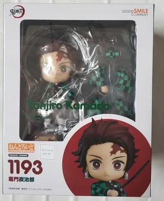 Рассекающий демонов Kamado Tanjirou 1193 Q ver. Экшн-фигурки из ПВХ 1/8 модели игрушек 10 см |