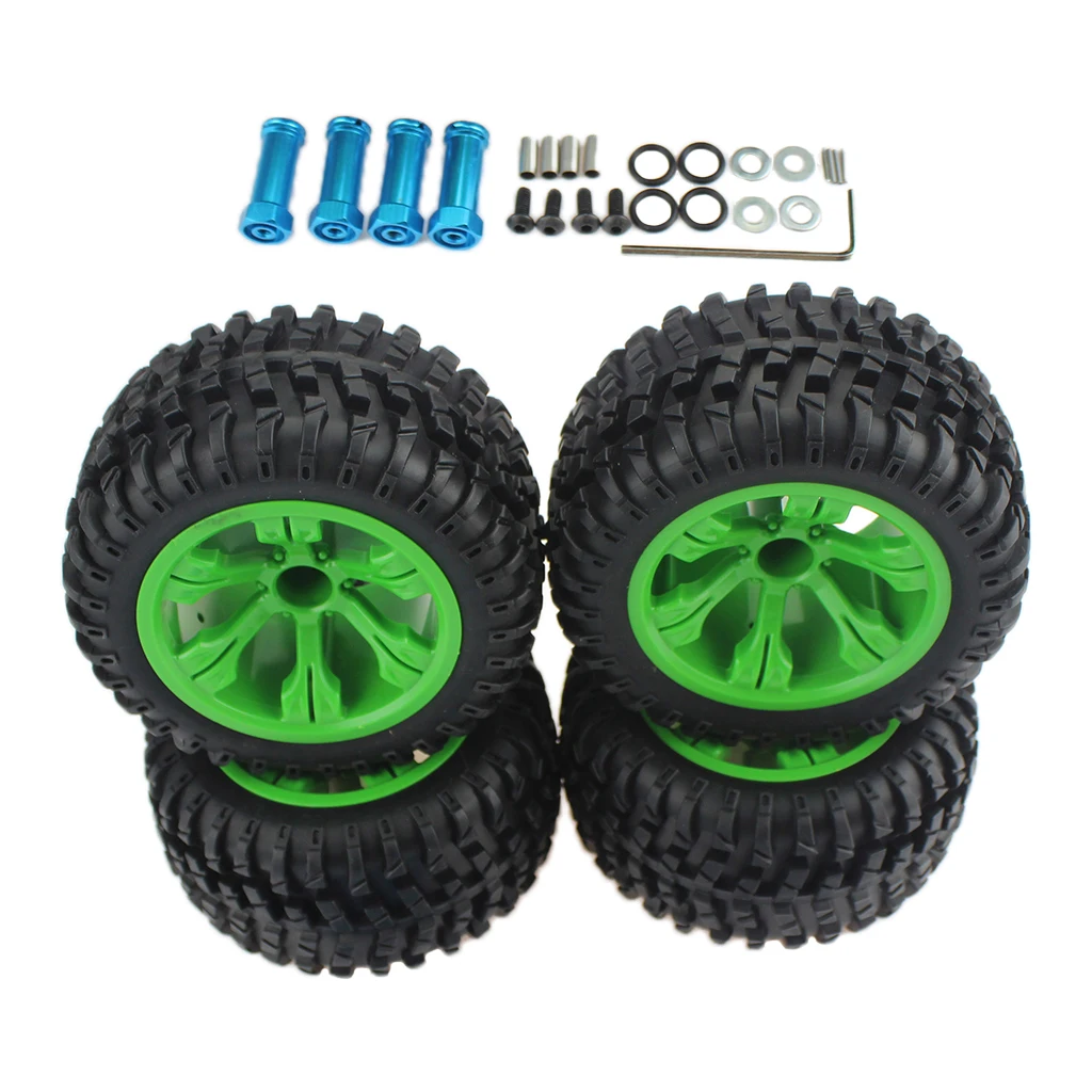 Neum&aacute;ticos de alto agarre para coche teledirigido, llantas de 110mm para WLTOYS 144001 124019-1
