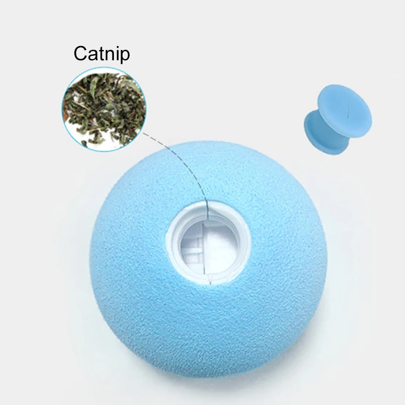 

Smart Cat Toys Interactive Ball Catnip Cat Training Toy Gravity Ball Touch Sounding Insect Calling Squeak Cat Toys Pet Supplies