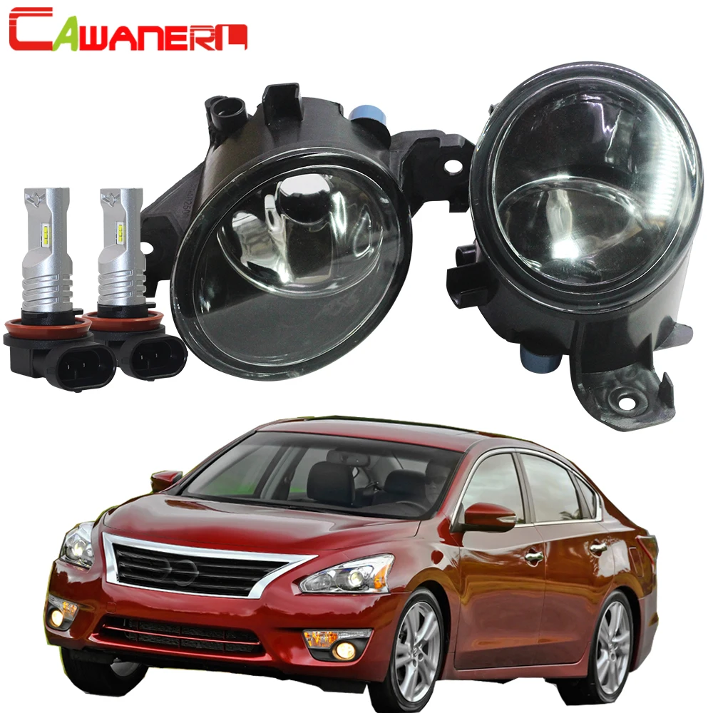 Cawanerl для Nissan Altima 2008 2009 2010 2011 2012 2013 2014 2015 Противотуманные фары Дневные Фары