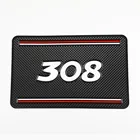 1 шт. автомобильный нескользящий коврик, держатель для телефона, нескользящий коврик, нескользящий коврик для Peugeot 308 307 407 408 208 206 207