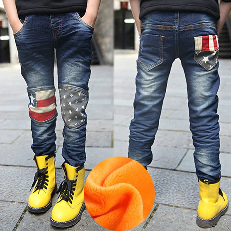 Новые модные весенние джинсы для маленьких мальчиков качественные детские из