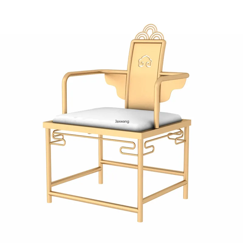 

Кресло в скандинавском стиле для гостиной, китайский мраморный чайный столик Ins кунг-фу, простой стул для дома и чая, офисный стул в стиле Дзе...