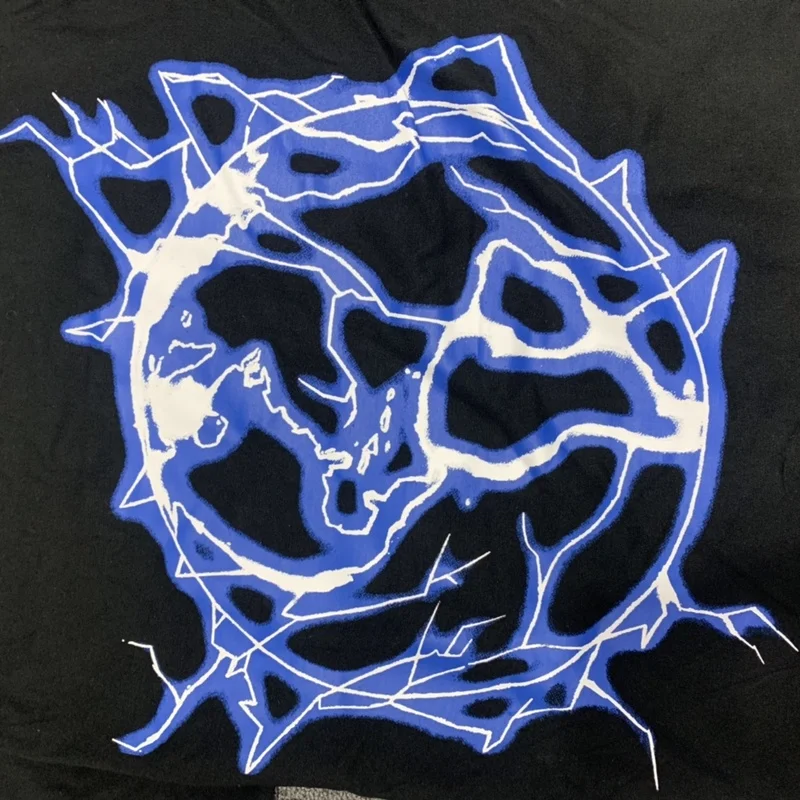 

21ss LIGHTNING LOGO Revenge t-shirt men women Short Sleeve Revenge top tees high street fashion xxxtentacion Revenge t-shirt