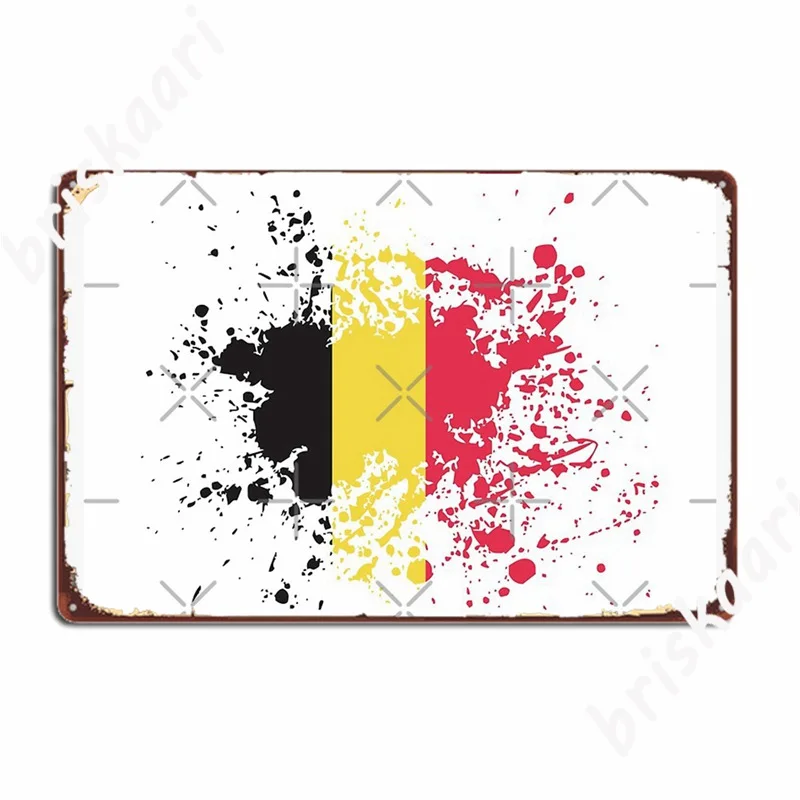 Сувенир из Бельгии ориентир Бельгия флаг Дорожные Металлические знаки клуб бар