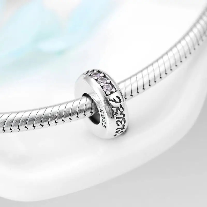 Подходит для европейских шармов оригинальный разделитель браслета пробки