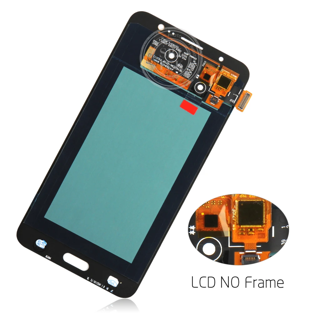 Оригинальный ЖК-дисплей 5 дюйма Super oled для Samsung Galaxy J7 2016 J710 J710F J710M J710G сменный