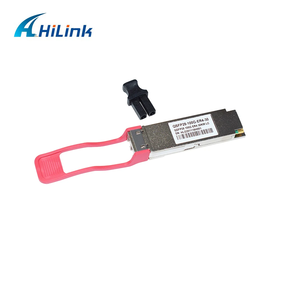 Оптический приемопередатчик Hilink QSFP28 100G ER4 30km 1310 нм SMF LC Qsfp Gbic | Мобильные телефоны и