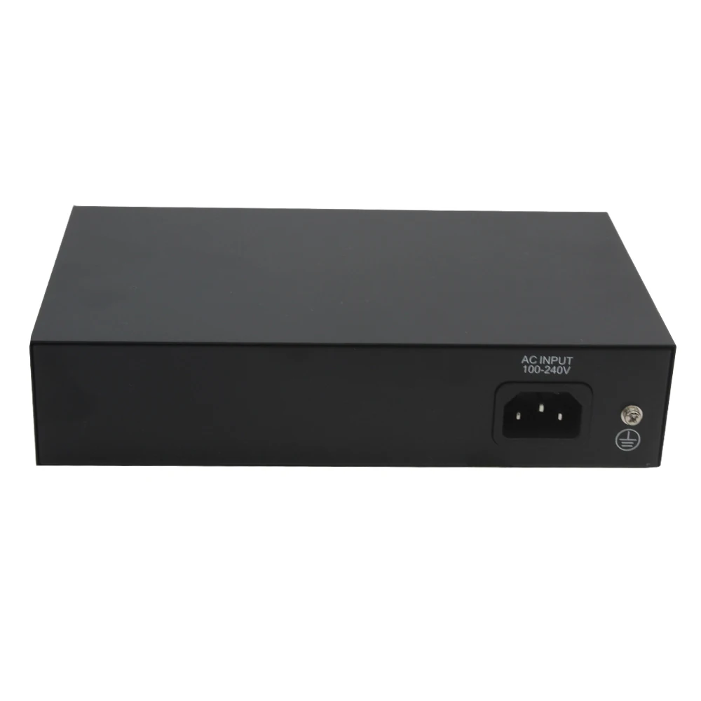 Профессиональный мини-коммутатор PoE 1 4 порта 10/100 Мбит/с 48 В А сетевой коммутатор