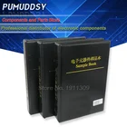 170 значений * 50 шт = 8500 шт 0201 0402 0603 0805 SMD резистор 1% 0R  10 м Образцы книги резисторы Ассортимент Набор резисторов