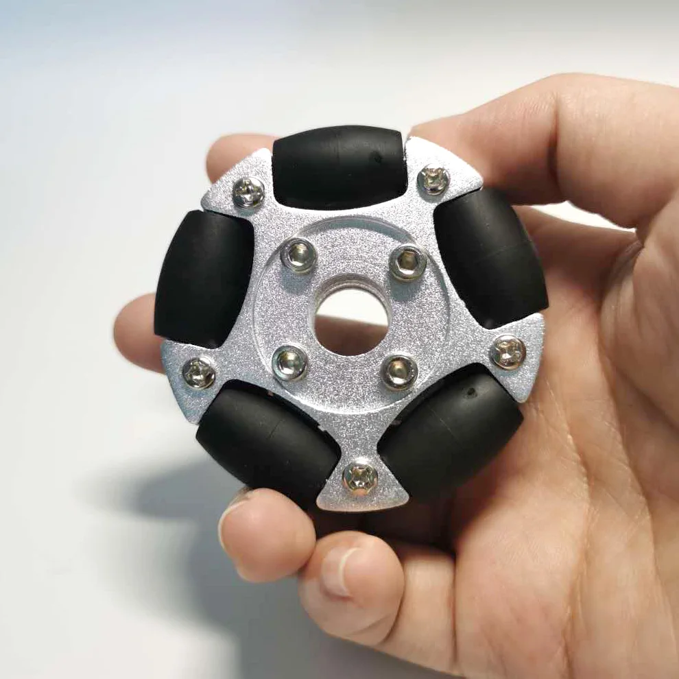 Алюминиевое двойное всенаправленное Колесо 58 мм | Игрушки и хобби