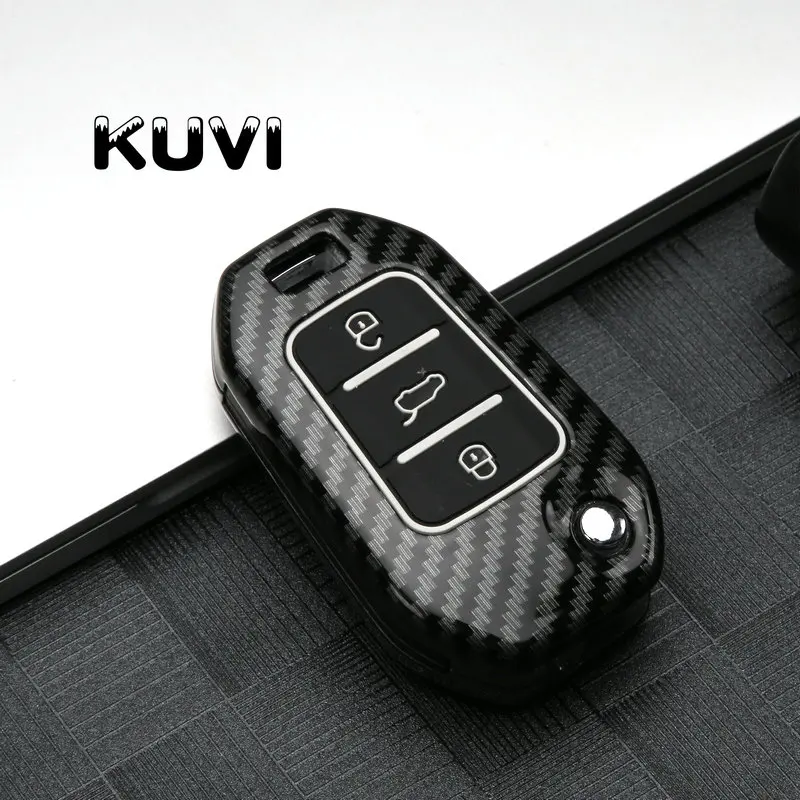 Цинковый сплав флип-ключ для автомобиля чехол для peugeot 508 301 2008 3008 408 Citroen C4 кактус C5 C3 C4L Сумка-Футляр для ключей Автомобильный держатель для укладки
