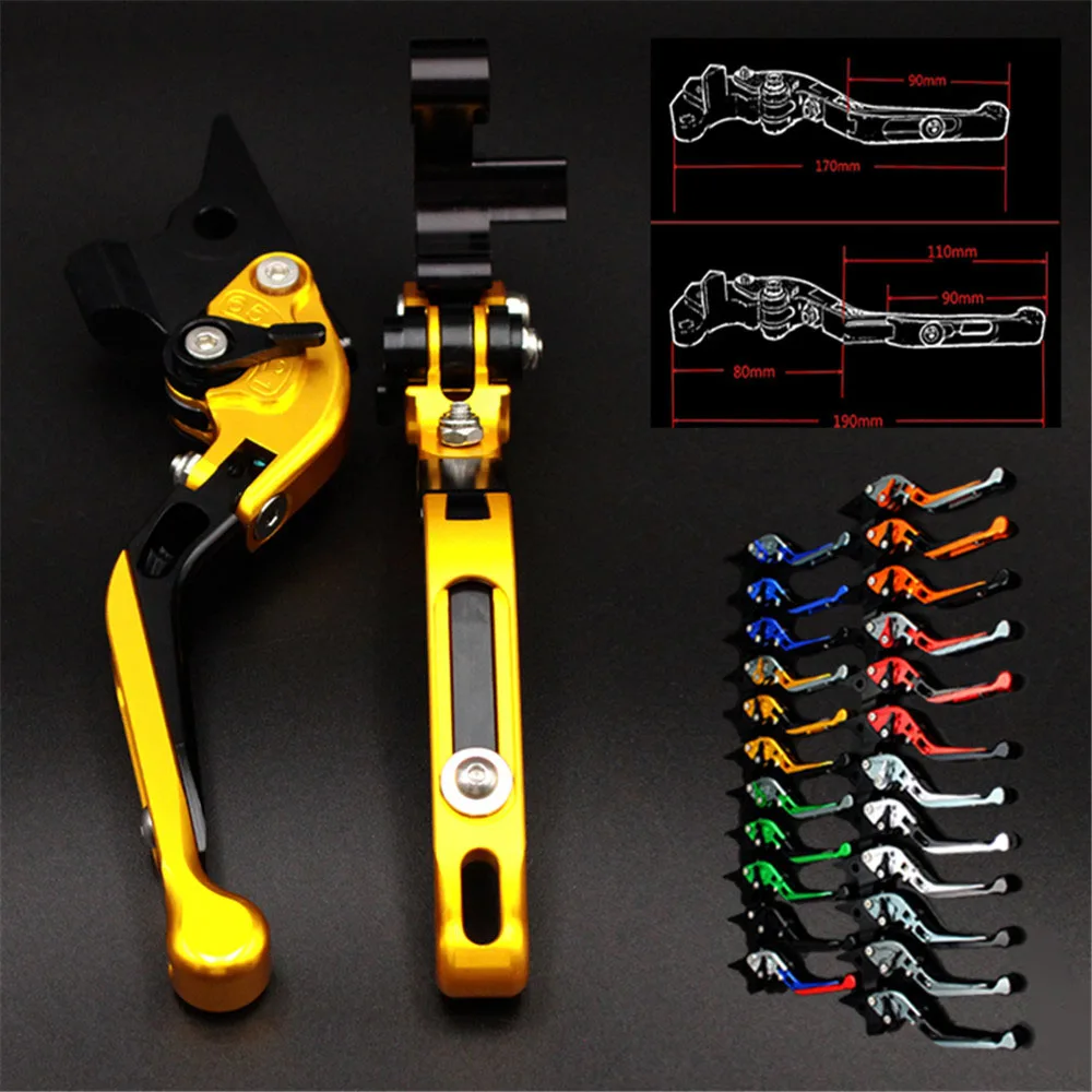 Алюминиевые Регулируемые рычаги тормозной муфты для мотоциклов Honda GROM MSX 125 2014-2018