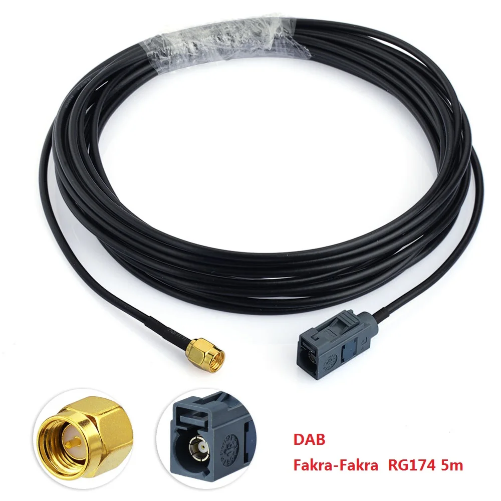 

Eightwood Car DAB+FM+GPS Combined antenna Shark Fin Roof Mount Amplified Aerial for Vehicle Car Truck SUV Radio Stereo Head Unit