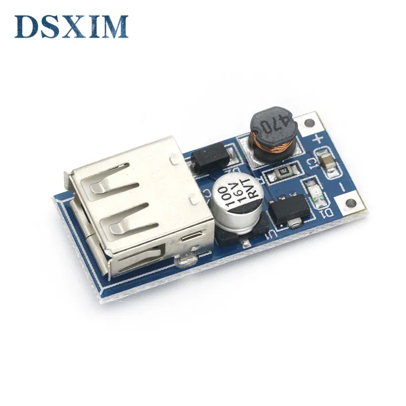 10Pcs/lot 0.9V-5V to 5V DC-DC USB Voltage Converter Step Up Booster Power Supply Module | Электронные компоненты и