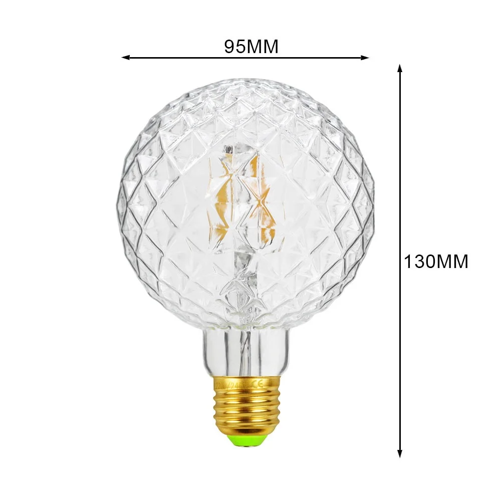 

Светодиодная лампочка IWHD ST64 теплый белый свет 4Вт