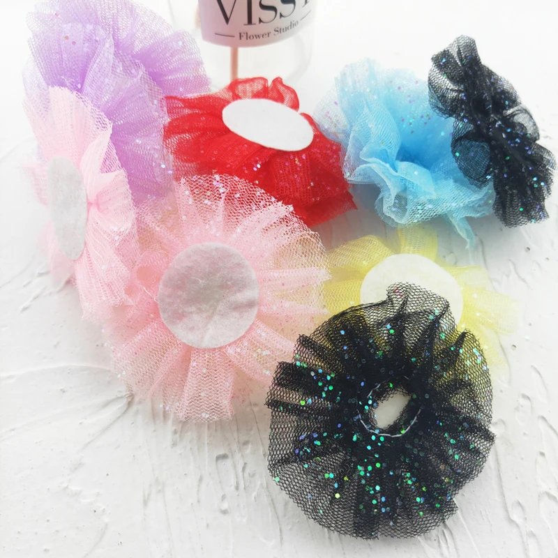 36 шт. Детские сетчатые нашивки для волос 6 5 см|Заплатки| |