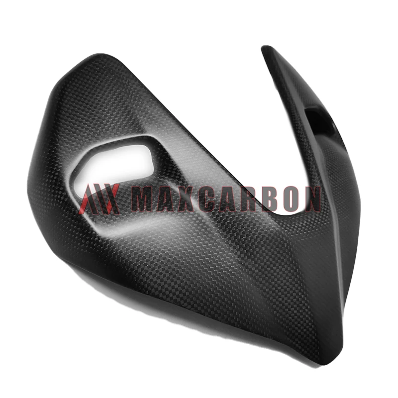 

Original plant refit For Ducati Carbon Fiber projector cover Front Upper Headlight Air Intake Fairing Streetfighter V4 / V4S