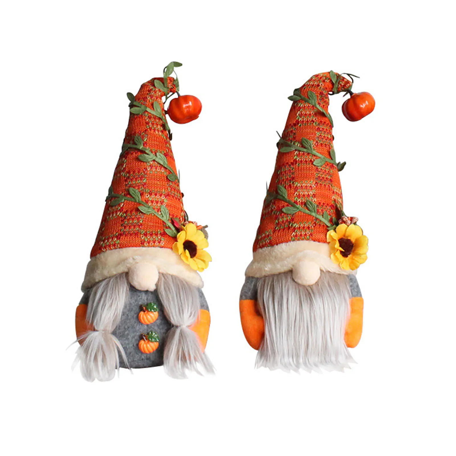 

Fall Gnome Autumn Gnome Pumpkin Faceless Doll Sunflower Swedish Dwarf Thanksgiving Day Gift Home Window Christmas Decoration