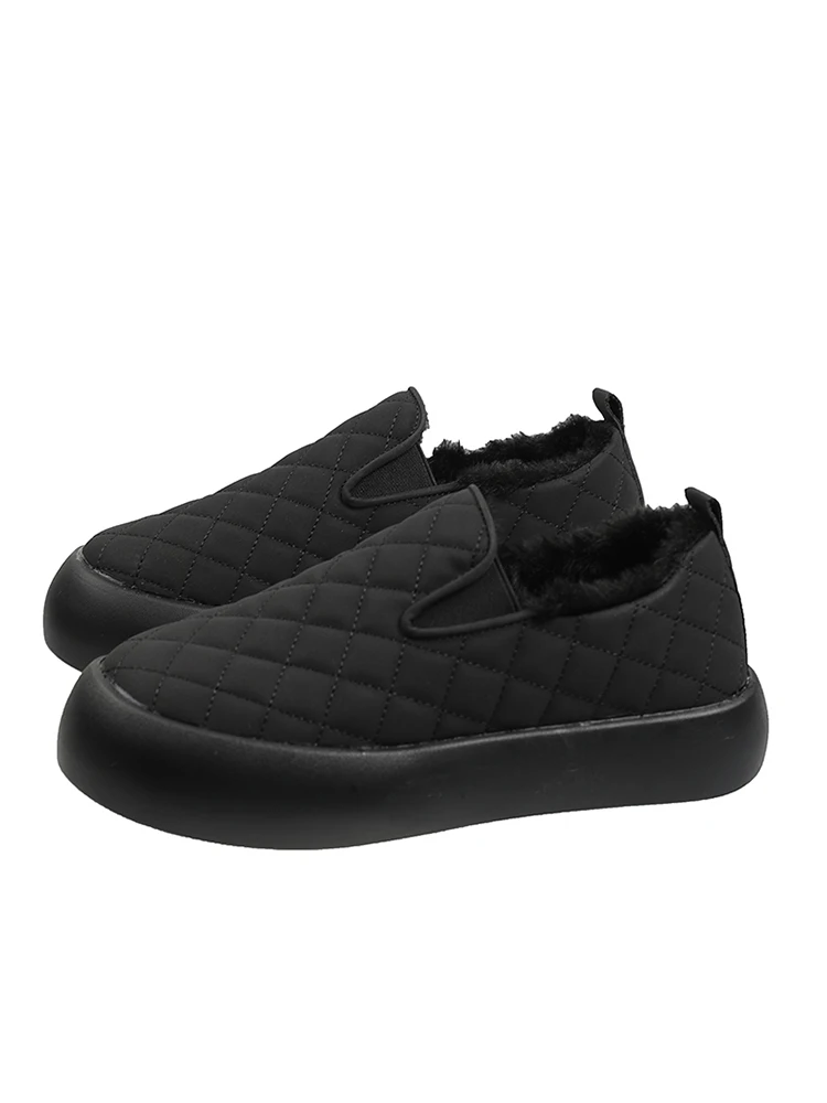 

Casual Woman Shoe Round Toe Shallow Mouth Modis Clogs Platform All-Match Winter Comfortable New 2021 Creepers Retro Slip-On Rubb