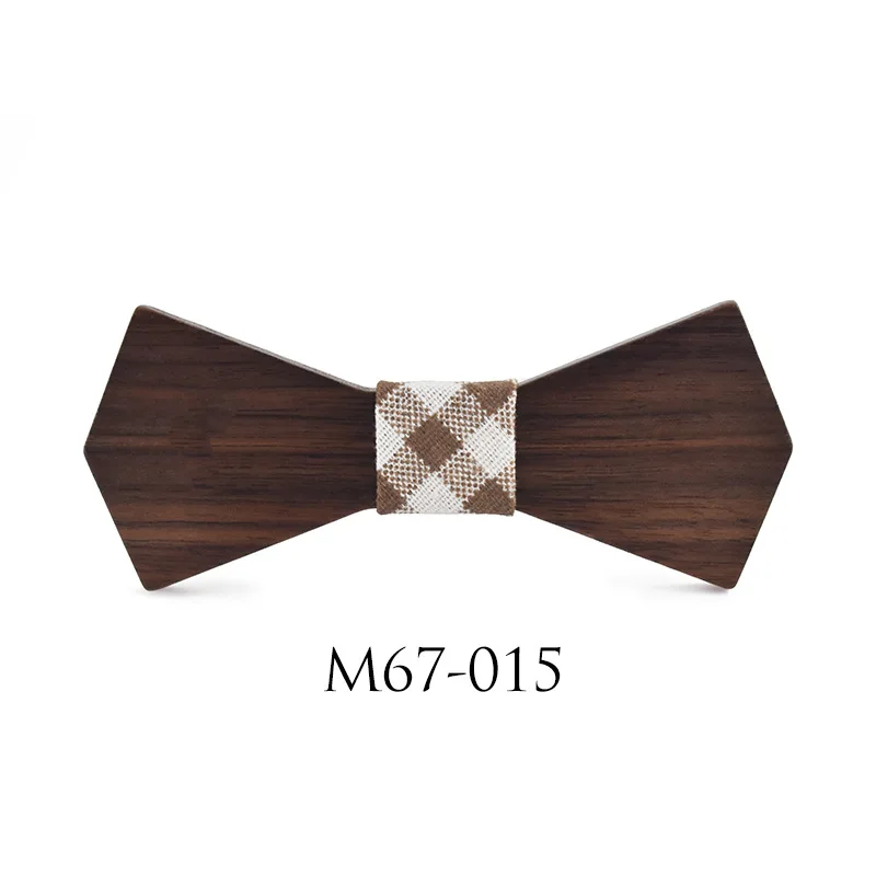 Прямая поставка аксессуары для мужчин модный деревянный галстук-бабочка