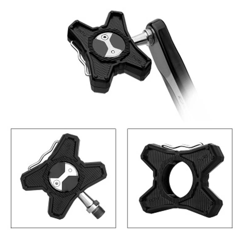 Новый ABSalloy велосипедные пара Плоские Педали Поддержка конвертер для ShiamoLOOK Speedplay