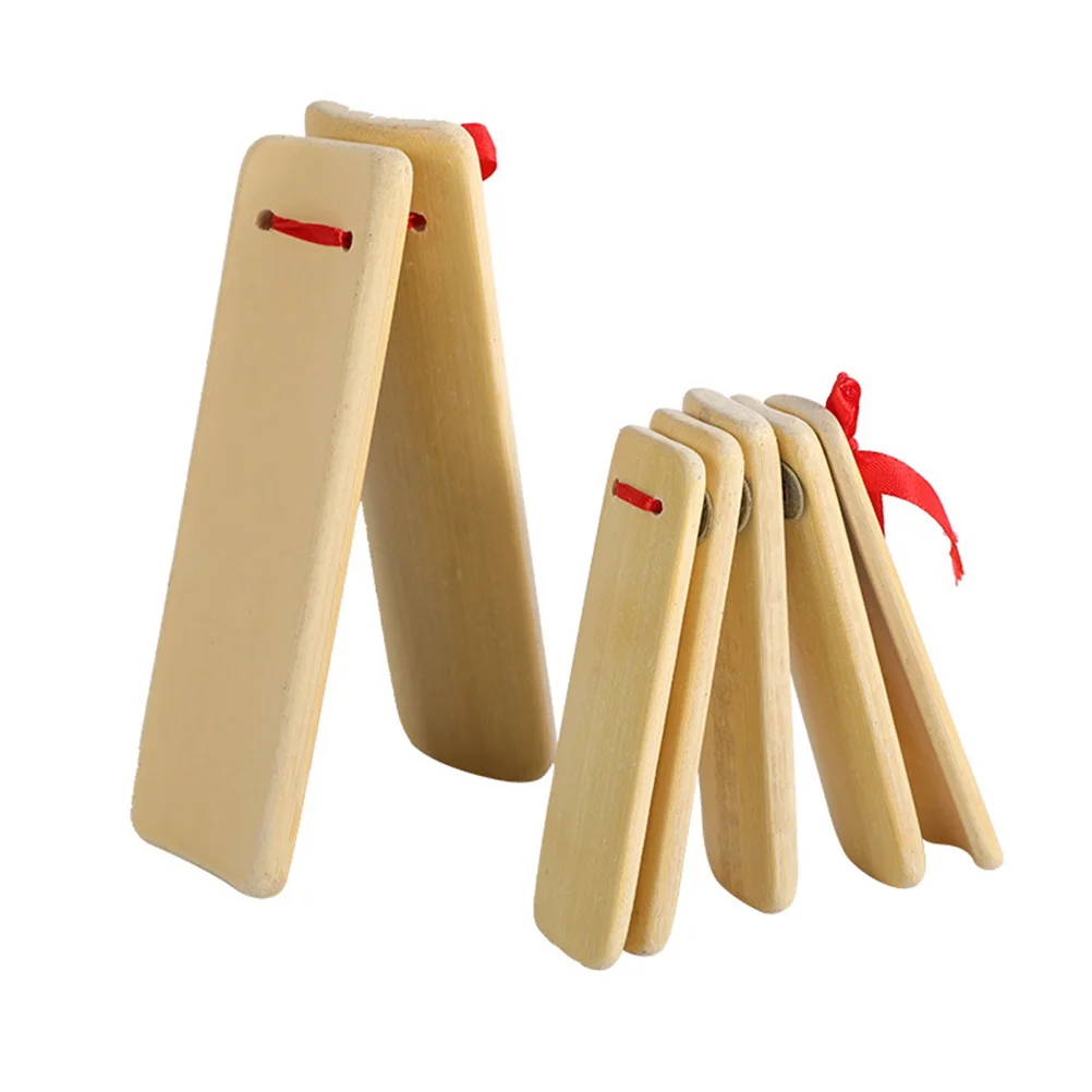 

2 Pcs Portable Percussion Instruments Allegro for Children Beginners (Khaki)