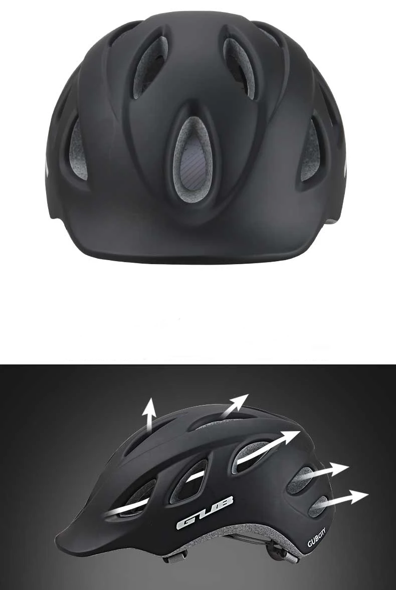 

City Ultralight Bicycle Helmet Integrally-molded 18 Air Vents Men and Women 56-60CM