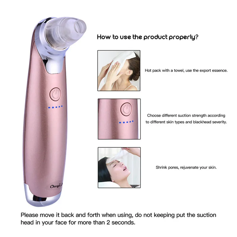 Электрический аппарат для удаления черных точек IPL вакуумное всасывание акне