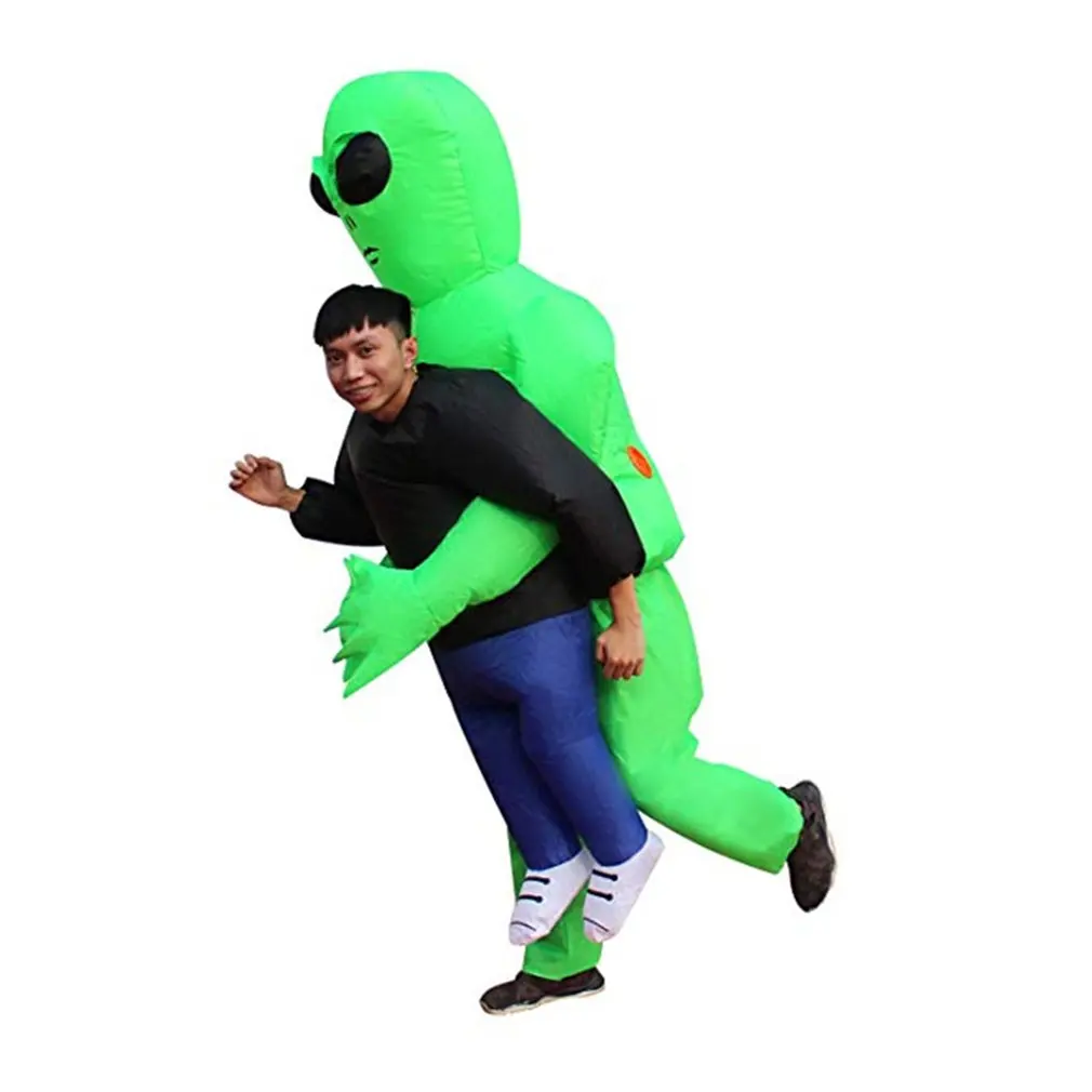 Хэллоуин призрак холдинг надувной костюм инопланетянин e.t. Реквизит прогулки шоу
