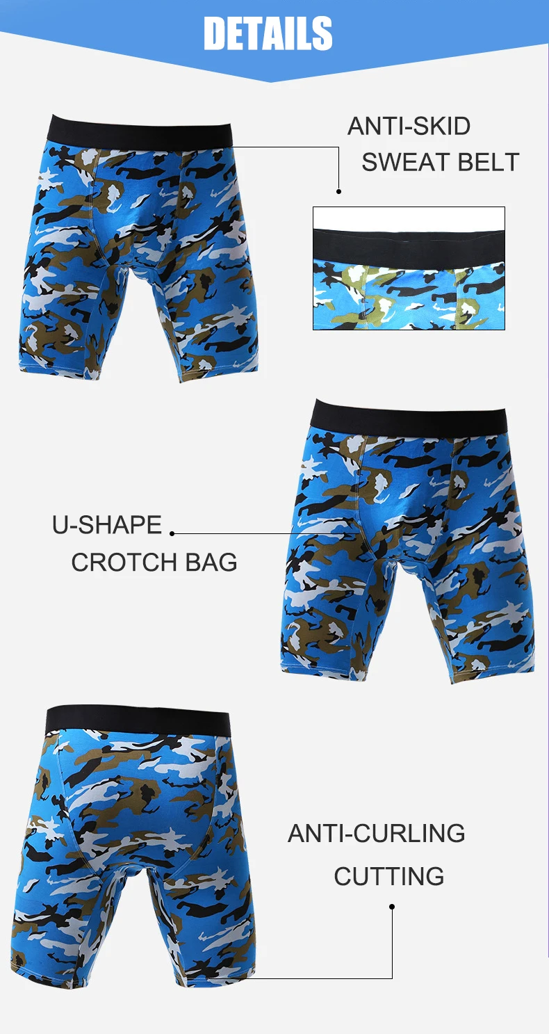 Хлопковые боксеры, длинные Ethika размера плюс, нижнее белье Ethika, мужское нижнее белье, Calecon, боксеры, Homme, сексуальные боксеры для мужчин, нижнее белье, шорты, 5XL