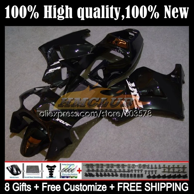 

Body For HONDA VFR400 R V4 VFR400RR RVF400R VFR400R 1987 1988 34CL.60 RVF VFR 400 R RR 400R CC NC24 87 88 Fairings Stock black