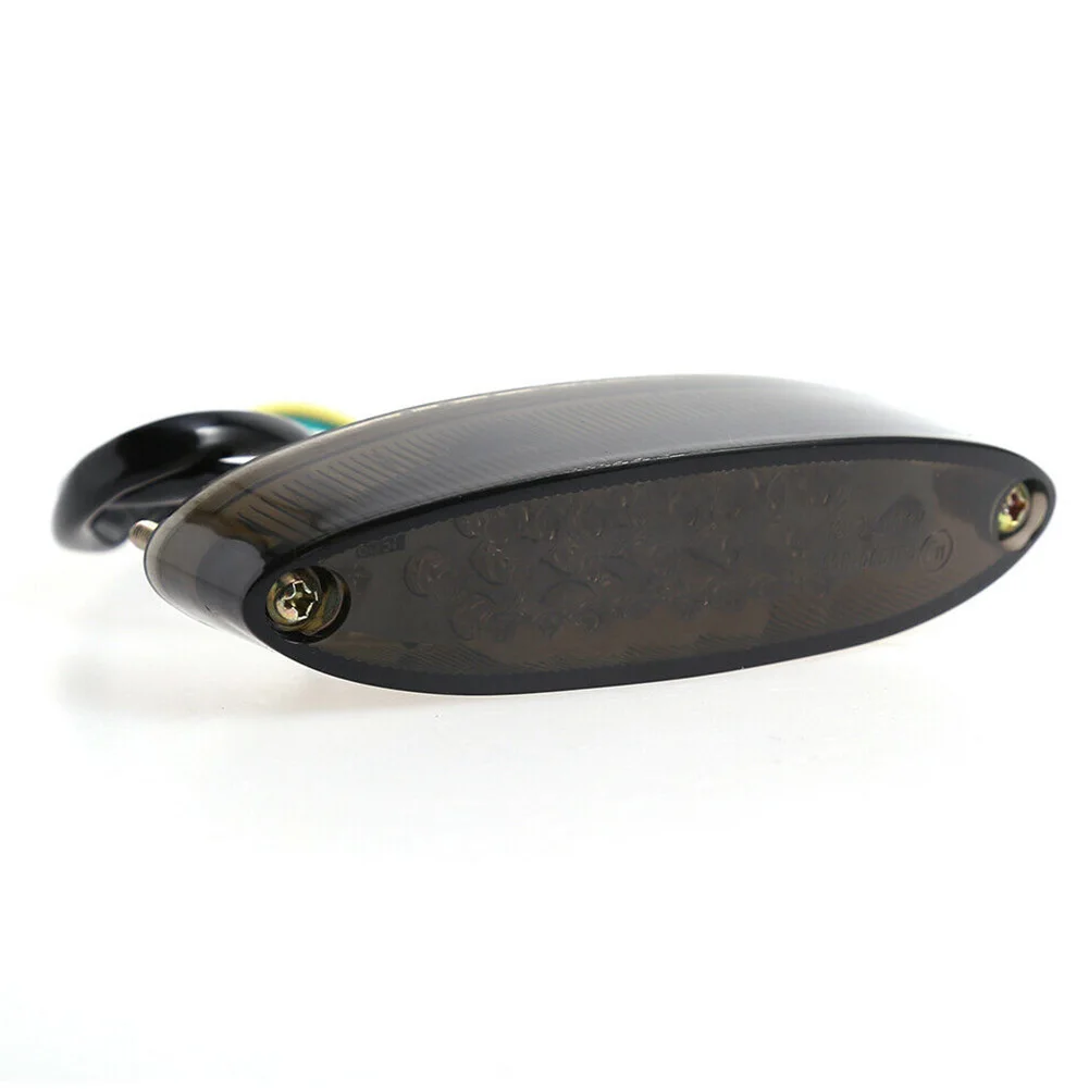 12V прочный тормозной светодиодный задний фонарь для мотоцикла универсальный