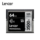 Оригинальный Lexar 3500X CF карта 64 Гб 128 ГБ 256 ГБ 512 ГБ CFast 2,0 Prfessional Camer карта памяти 3D 4K видео Высокая скорость до 525 мс