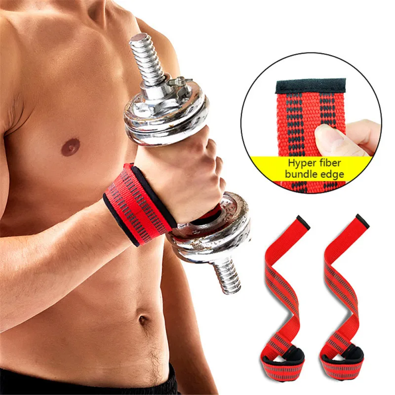 

Weightlifting Deadlift Booster Belt Grip Belt Horizontal Bar Pull-up Non-slip Wrist Auxiliary Belt Female Fitness Male Wristband