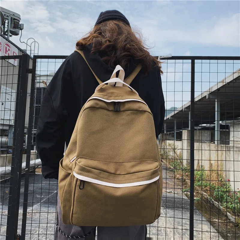 Модный женский рюкзак 2021, Высококачественная мягкая школьная сумка для девочек и мальчиков-подростков, дорожные сумки через плечо, чехол дл...
