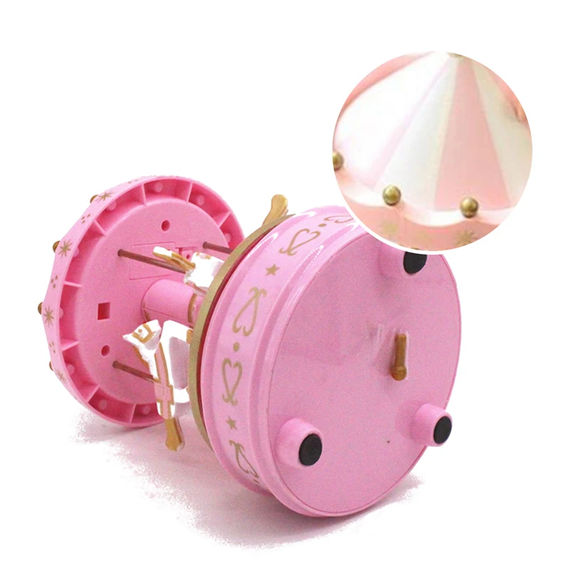 Merry go круглая деревянная милая игрушка детская игра домашний декор карусельная