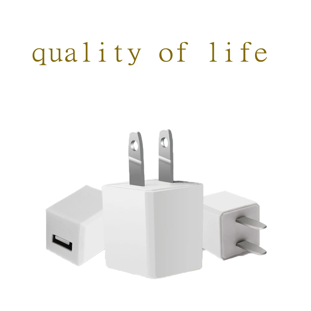 5V 1A мини зарядное устройство для быстрой зарядки для iPhone iPad USB интерфейс для мобильного телефона JP/US/CH версия