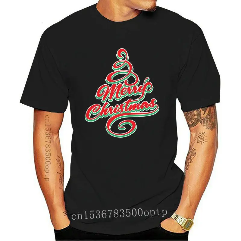 

New Printed Men T Shirt Cotton tshirt Merry Christmas T shirt for women men Christmas shirt O-Neck Short-Sleeve Women T-Shirt