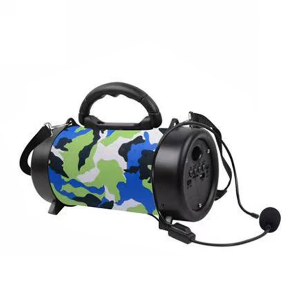 M58BLUE Hifi Портативная музыкальная Колонка Беспроводная Bluetooth Колонка fm-радио движение КТВ 3D Звуковая Панель система mp4 palyer сабвуфер наружный динамик - Цвет: M58BLUE