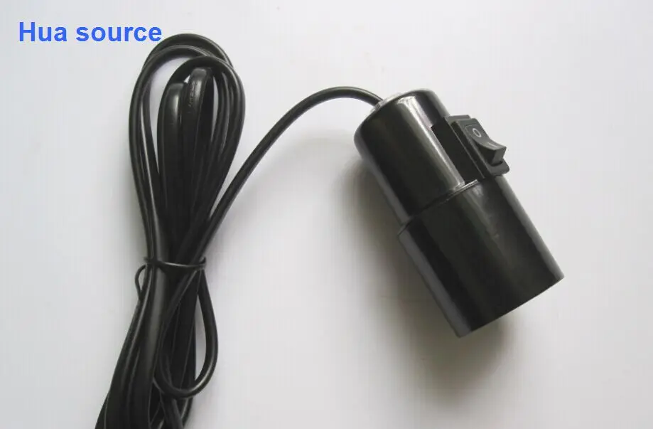 

On/off Switch DIY E27 Lamp Holder Socket Plug-and-play E27 holder for E27 socket E27 base bulb led light lamp, EU/UL/BS plug