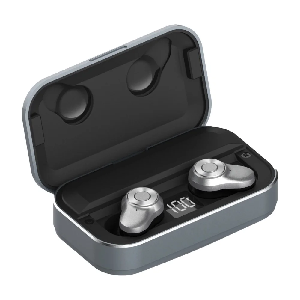 

Digital Display Sweatproof TWS In-ear Wireless Bluetooth 5.0 Touch Control Earphones